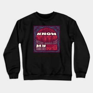 Ezekiel 25:17 Crewneck Sweatshirt